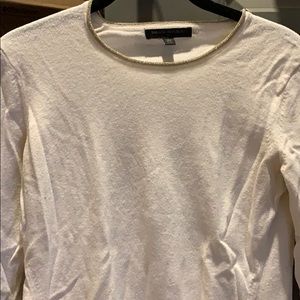 Banana republic white sweater